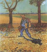 Vincent Van Gogh The Painter on His way to Work (nn04) USA oil painting artist